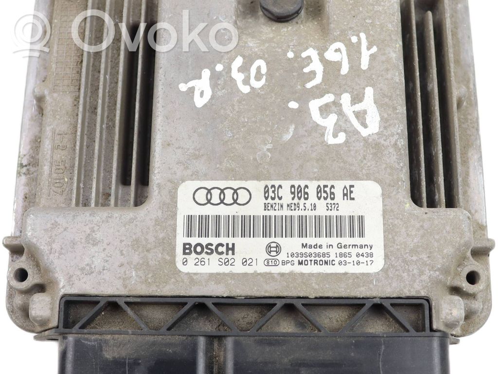 Audi A3 S3 8P Engine control unit/module 