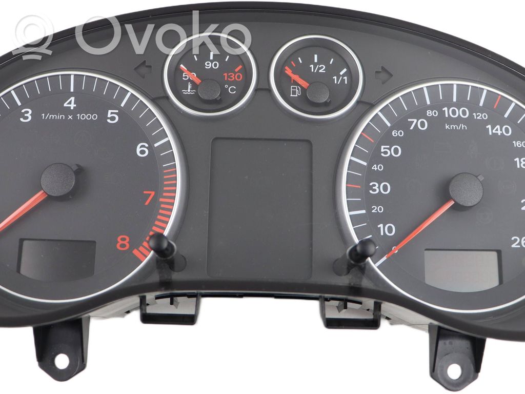 Audi A3 S3 8P Speedometer (instrument cluster) 