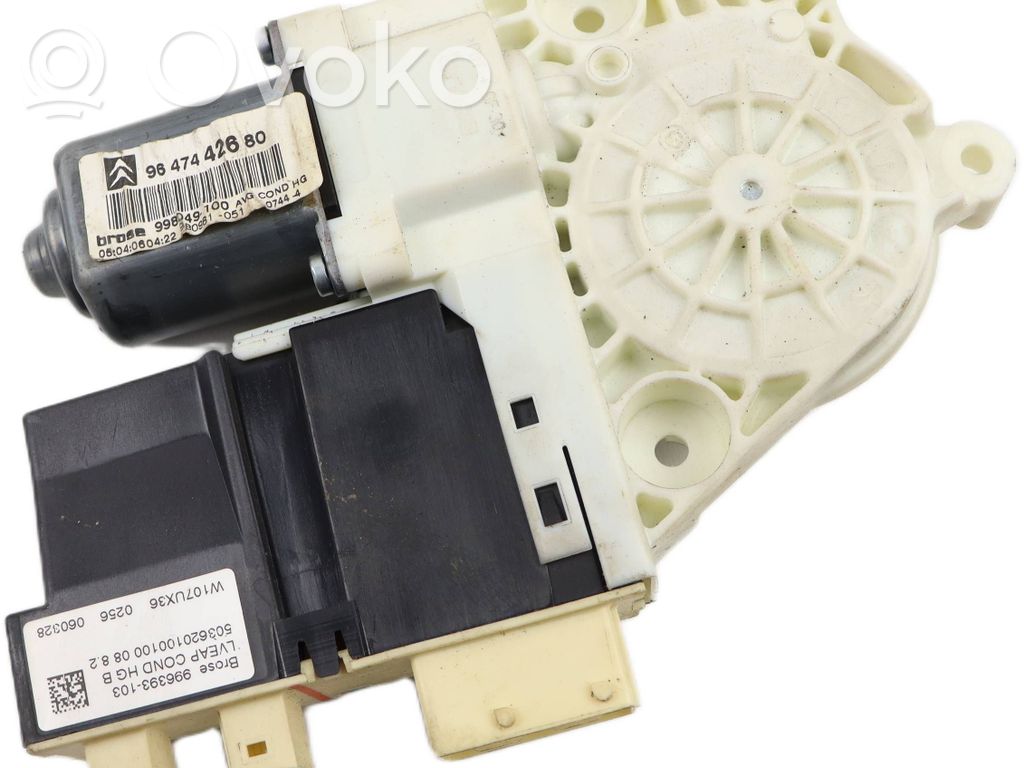 Citroen C4 I Silnik regulatora szyby drzwi przednich 