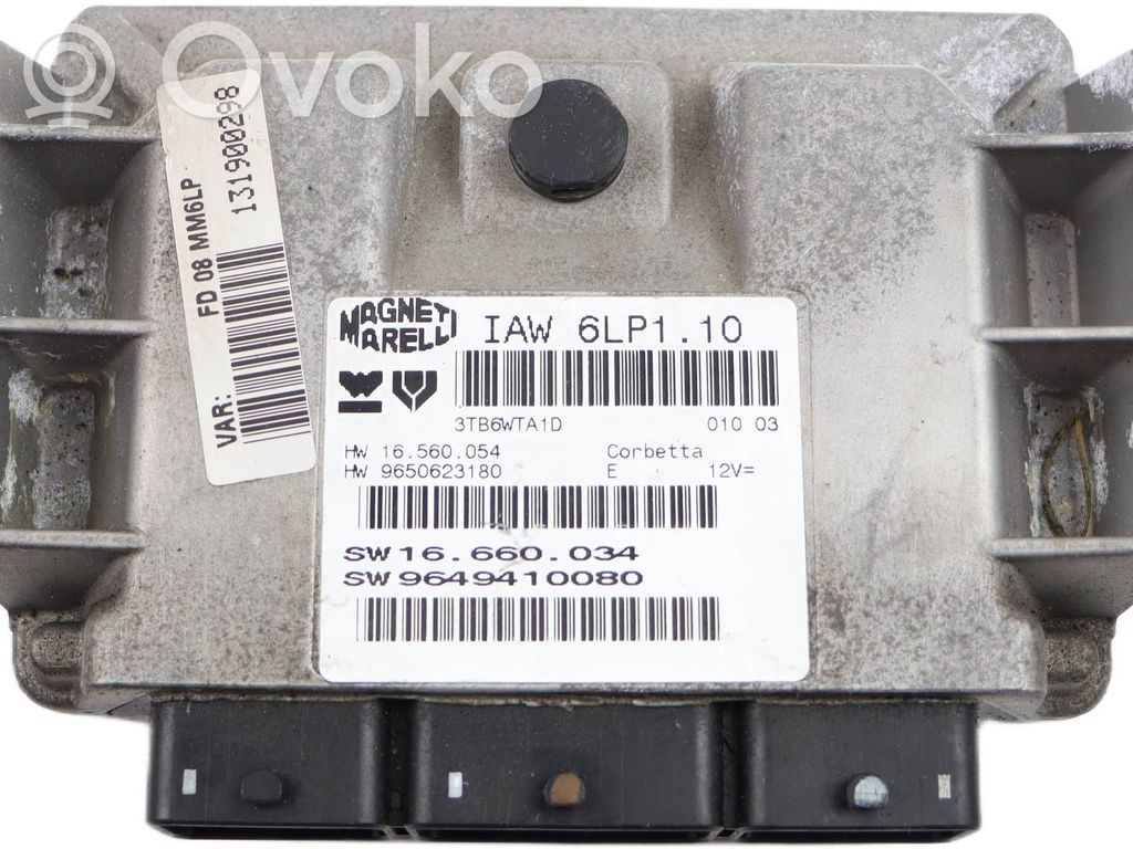 Peugeot 307 Engine control unit/module 