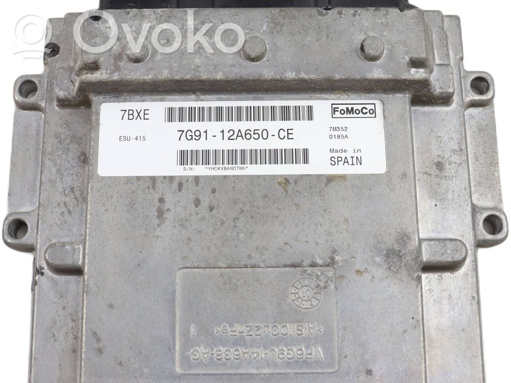 Ford Mondeo MK IV Engine control unit/module 