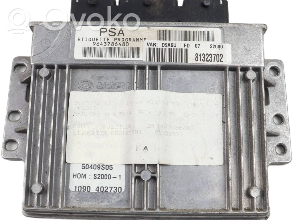 Peugeot 406 Engine control unit/module 
