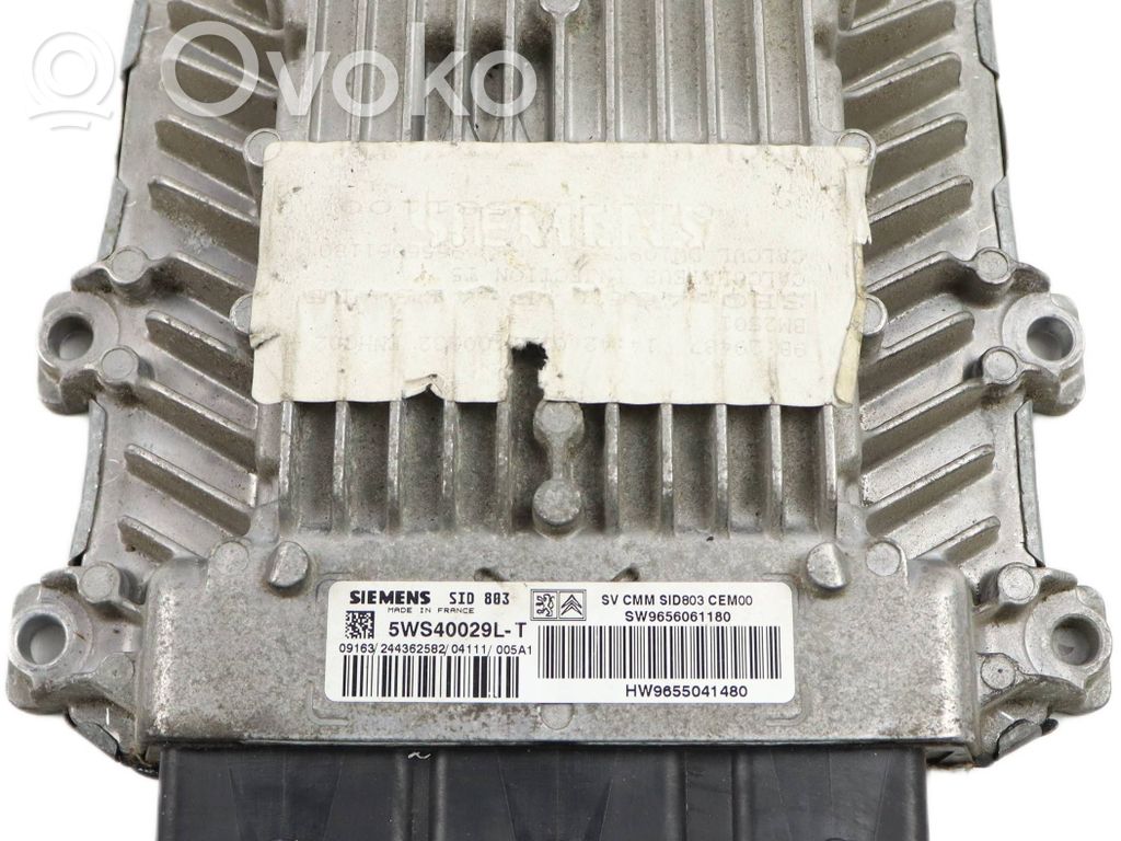 Peugeot 307 Engine control unit/module 