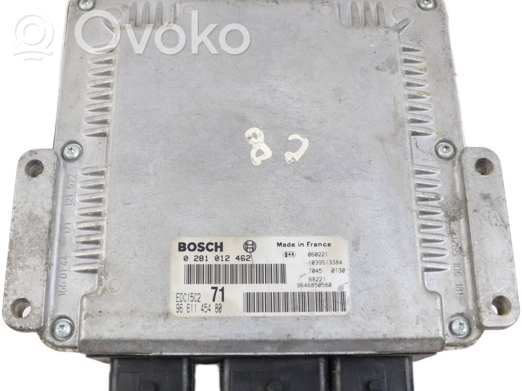 Peugeot 807 Engine control unit/module 