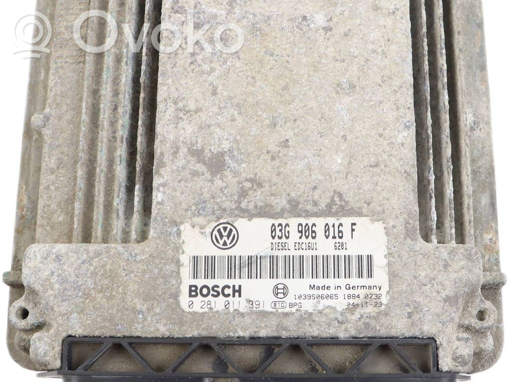 Skoda Octavia Mk2 (1Z) Engine control unit/module 