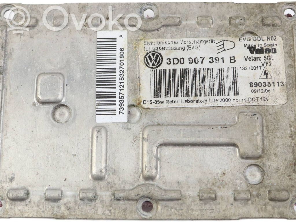 Volkswagen PASSAT B6 Sterownik / moduł świateł Xenon 