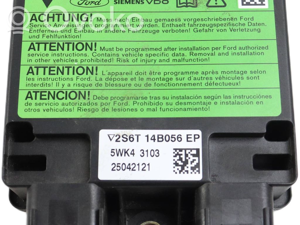 Ford Fiesta Airbag control unit/module 