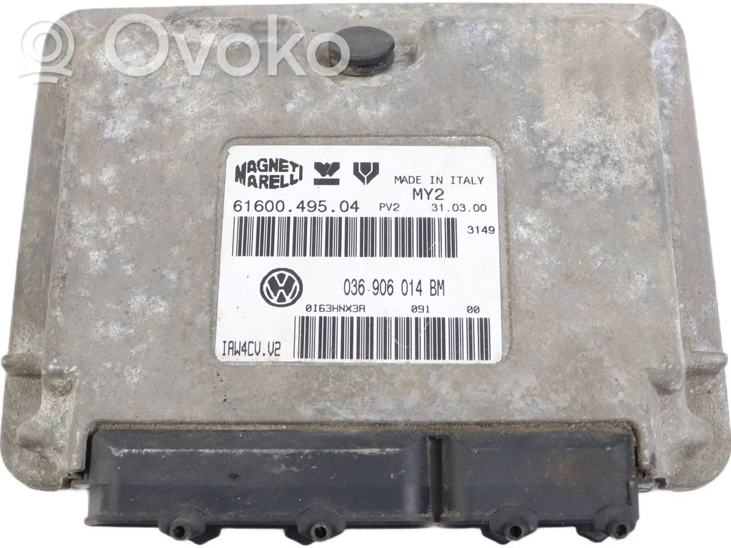 Volkswagen Polo III 6N 6N2 6NF Engine control unit/module 