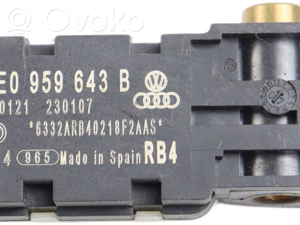 Audi A4 S4 B7 8E 8H Oro pagalvių smūgio daviklis 