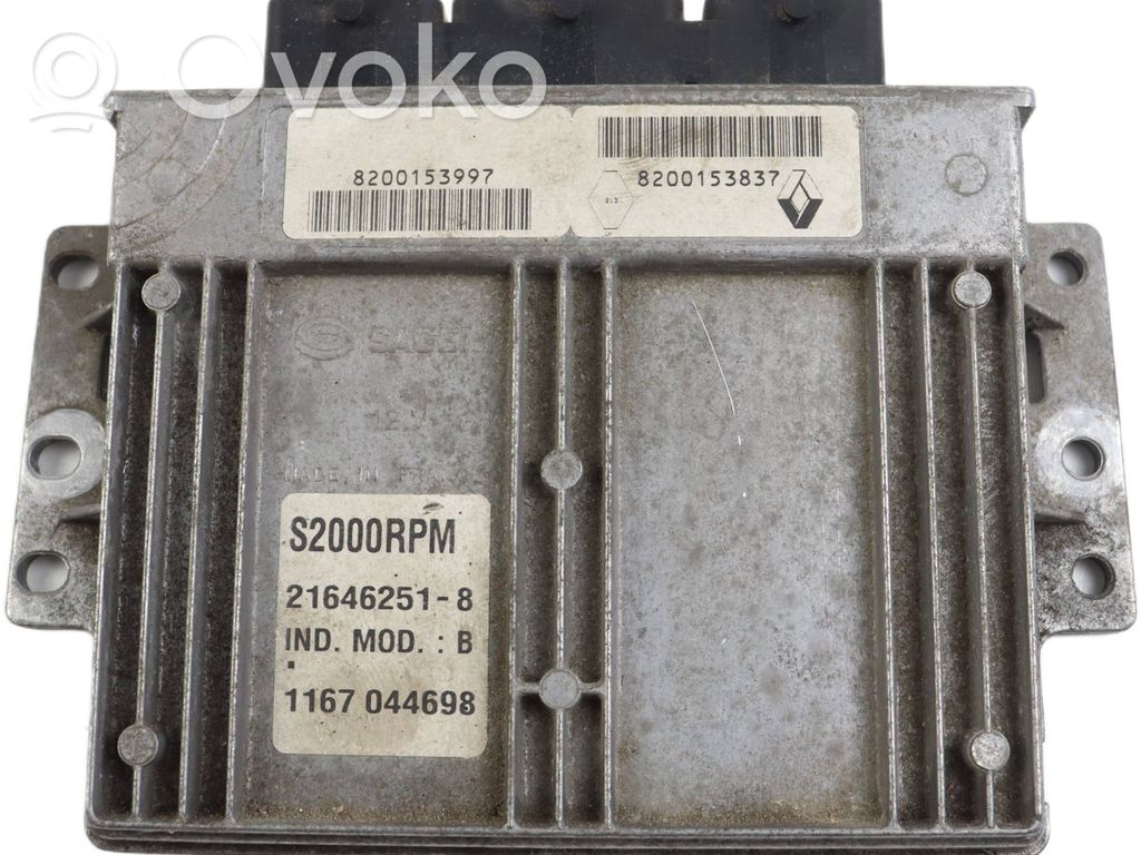 Renault Laguna II Sterownik / Moduł ECU 