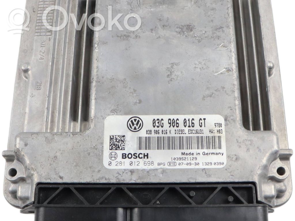 Skoda Superb B5 (3U) Engine control unit/module 