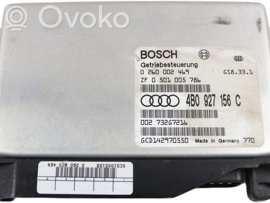 Audi A6 S6 C5 4B Gearbox control unit/module 