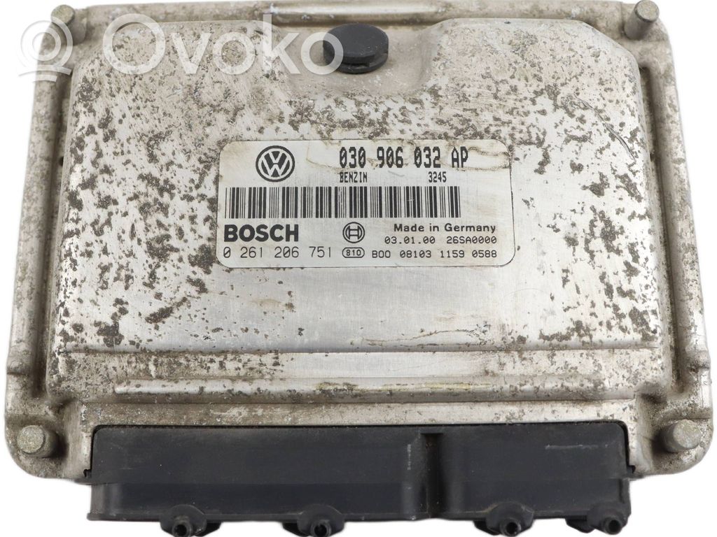 Volkswagen Polo III 6N 6N2 6NF Engine control unit/module 