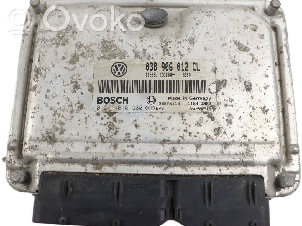 Skoda Octavia Mk1 (1U) Engine control unit/module 
