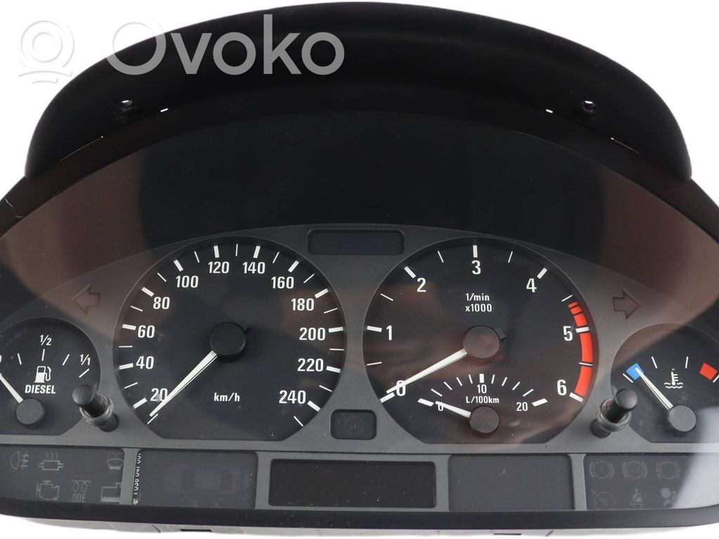BMW 3 E46 Geschwindigkeitsmesser Cockpit 