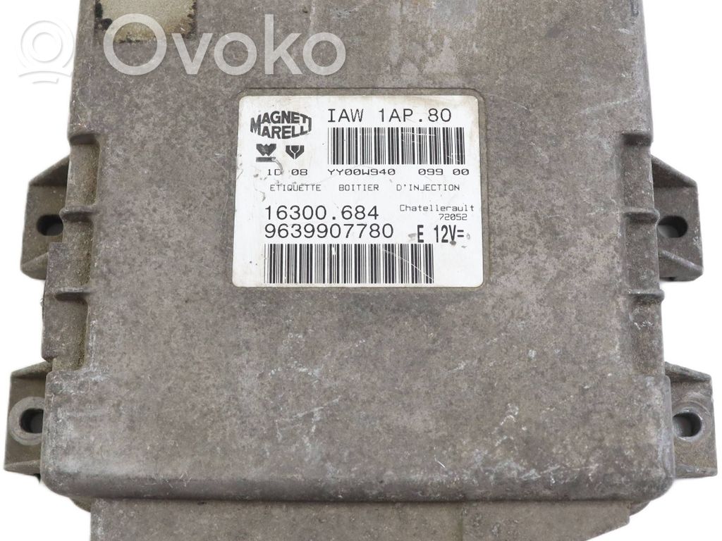Peugeot 206 Engine control unit/module 