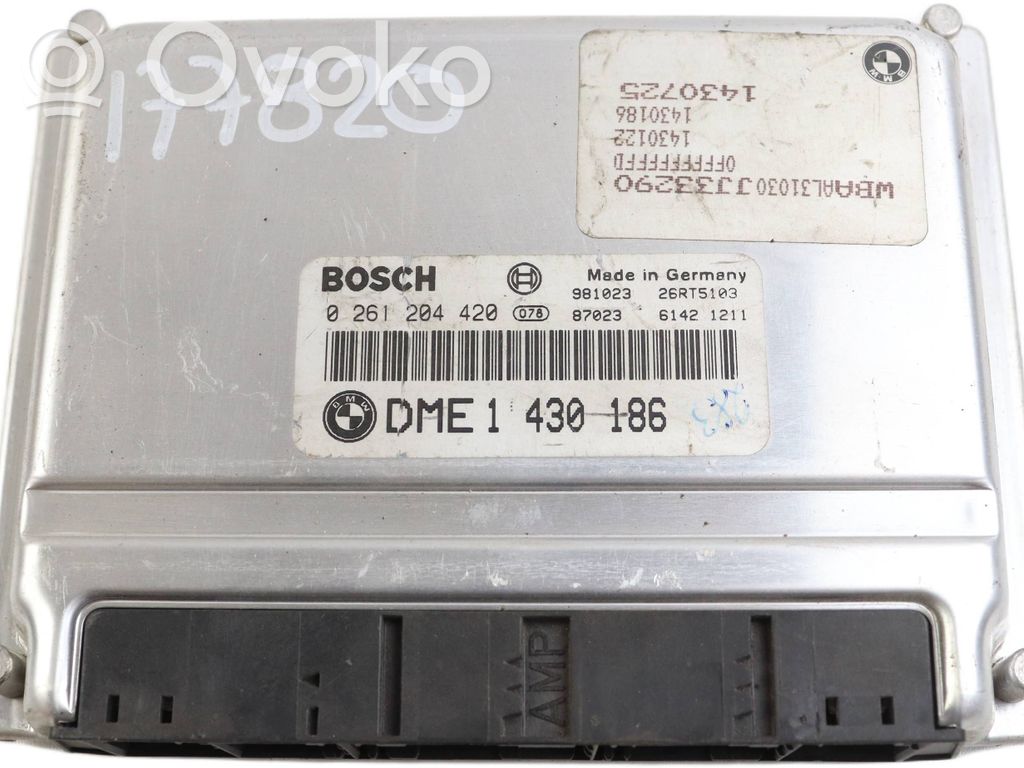 BMW 3 E46 Engine control unit/module ECU 