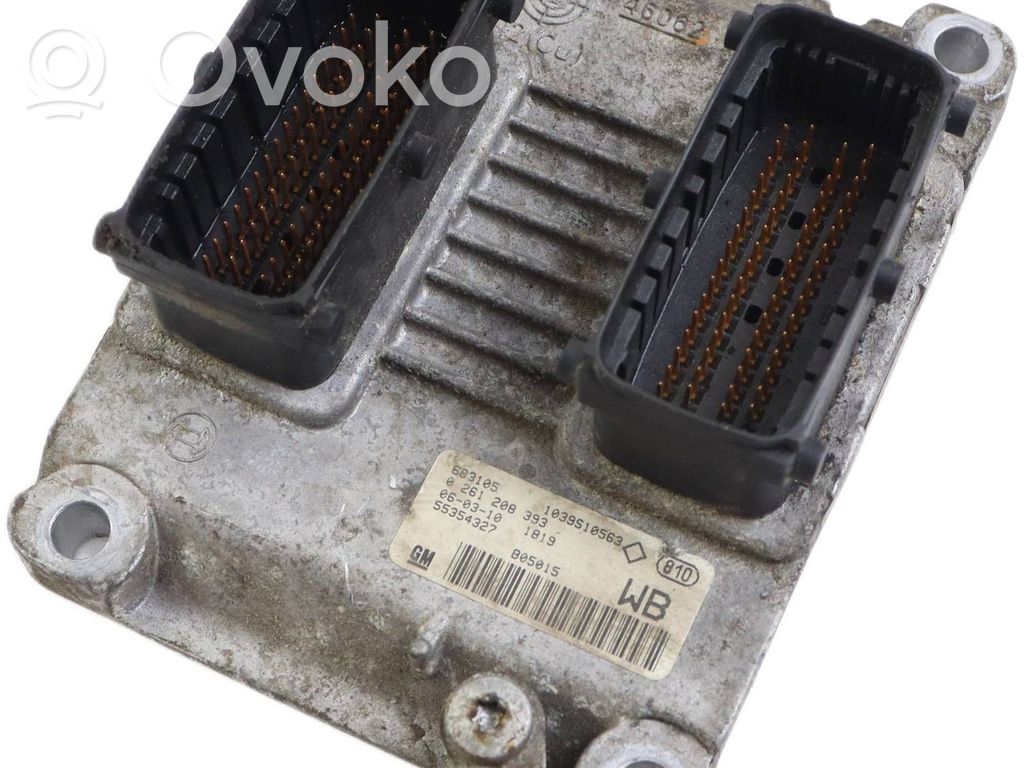 Opel Corsa C Unidad de control/módulo ECU del motor 