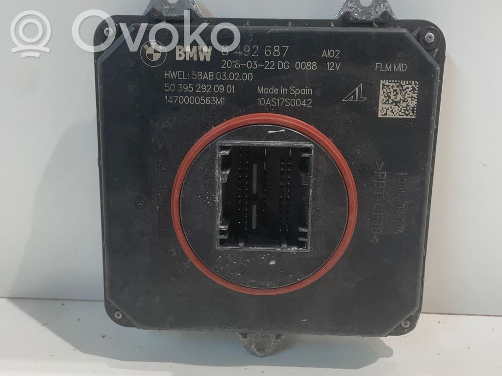 BMW X5 G05 Módulo de control de balasto LED 