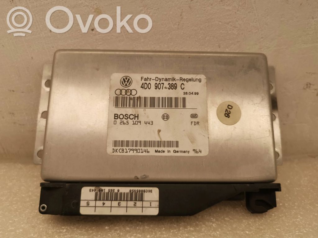 Audi A8 S8 D2 4D ESP (stability system) control unit 