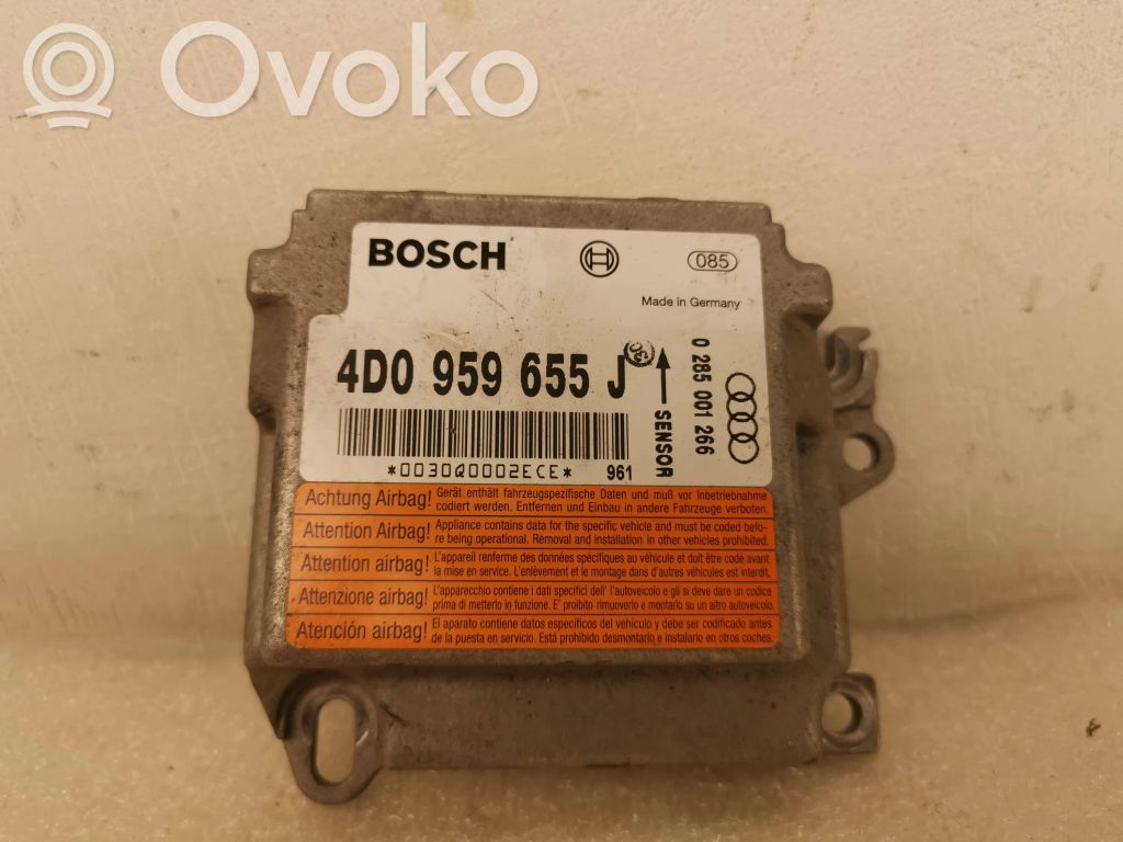 Audi A8 S8 D2 4D Airbag control unit/module 