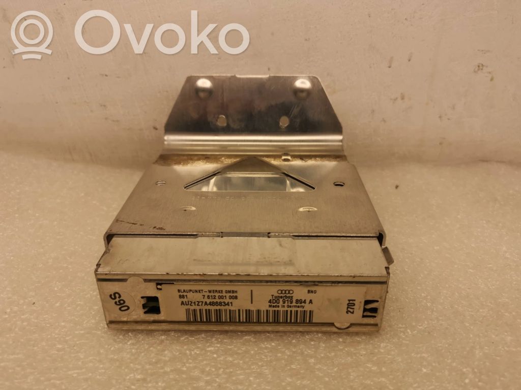 Audi A8 S8 D2 4D GPS navigation control unit/module 