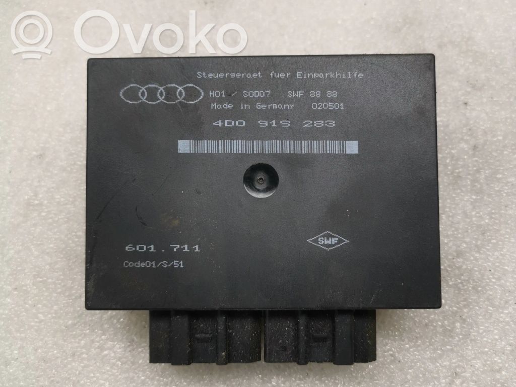 Audi A8 S8 D2 4D Parking PDC control unit/module 