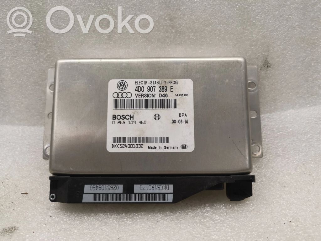 Audi A8 S8 D2 4D ESP (stability system) control unit 