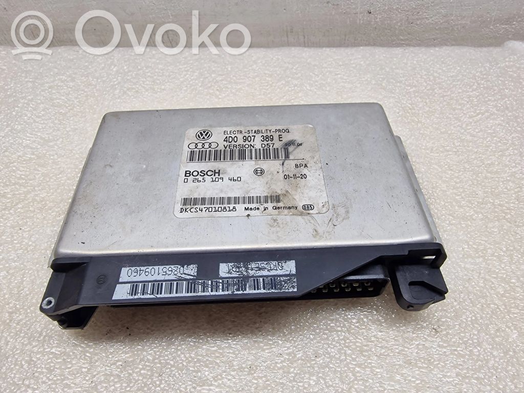 Audi A8 S8 D2 4D ESP (stability system) control unit 