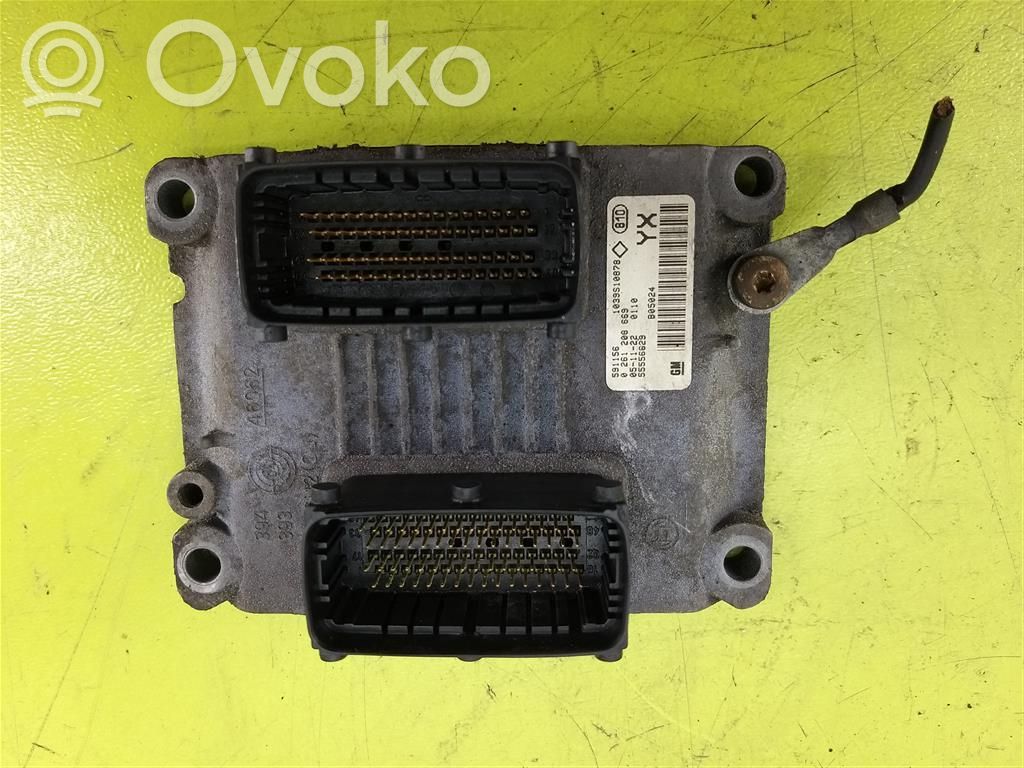 Opel Astra G Engine control unit/module 