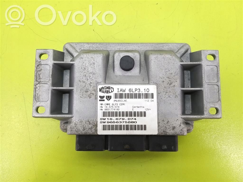 Peugeot 407 Engine control unit/module 