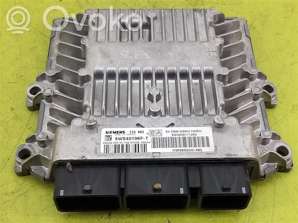 Peugeot 407 Engine control unit/module 