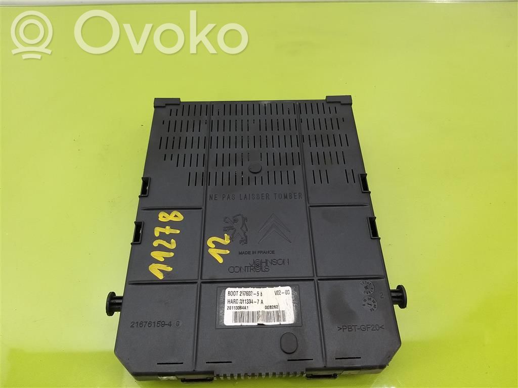 Citroen C5 Comfort/convenience module 