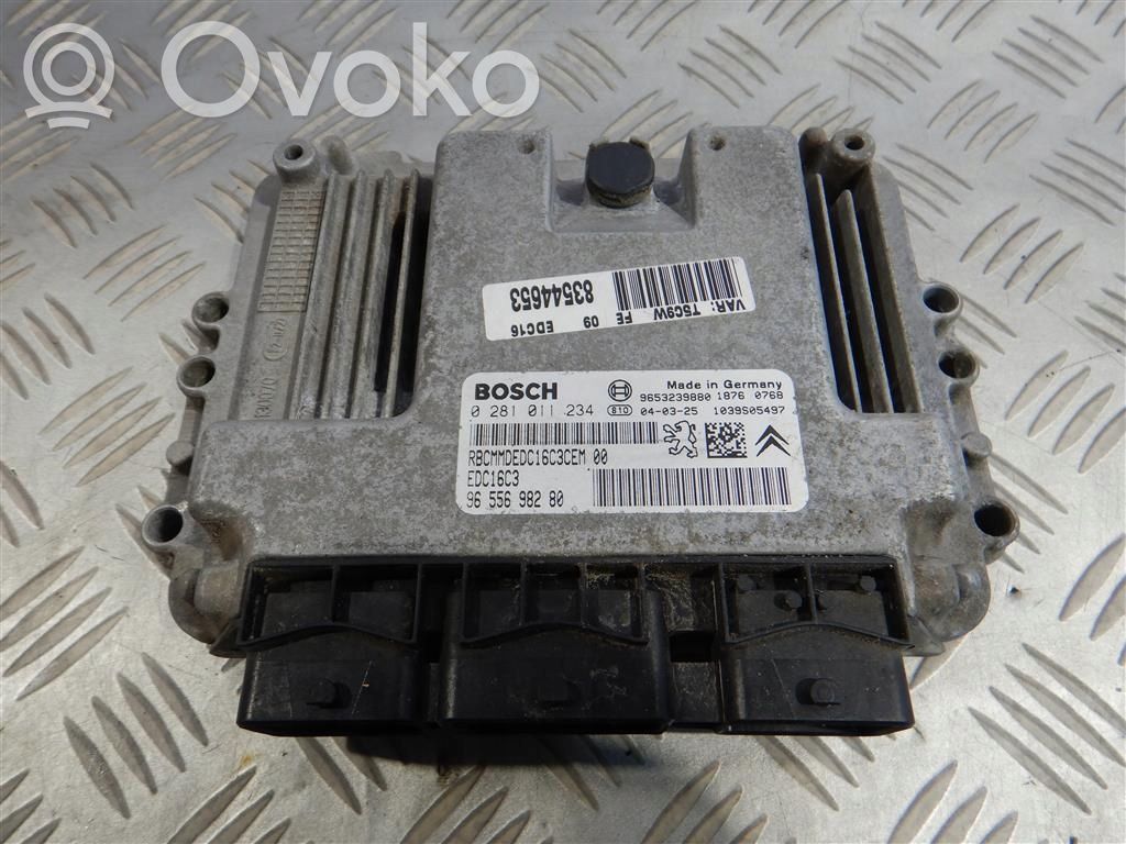 Peugeot 307 Engine control unit/module 