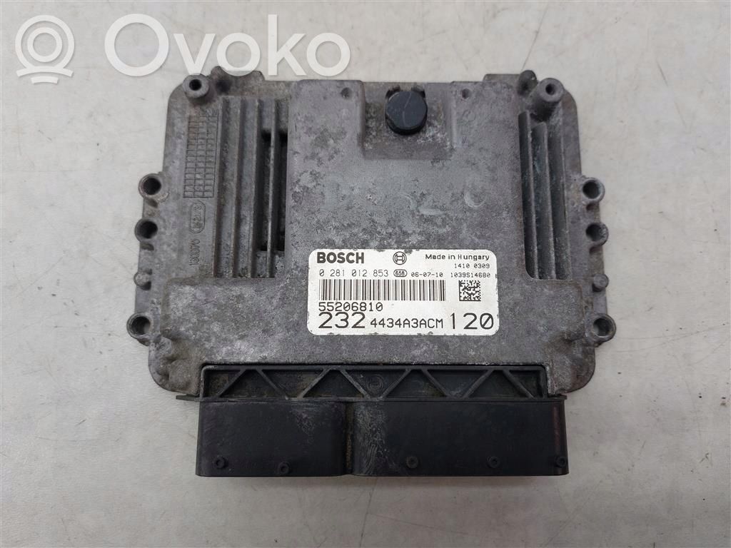Fiat Doblo Engine control unit/module 