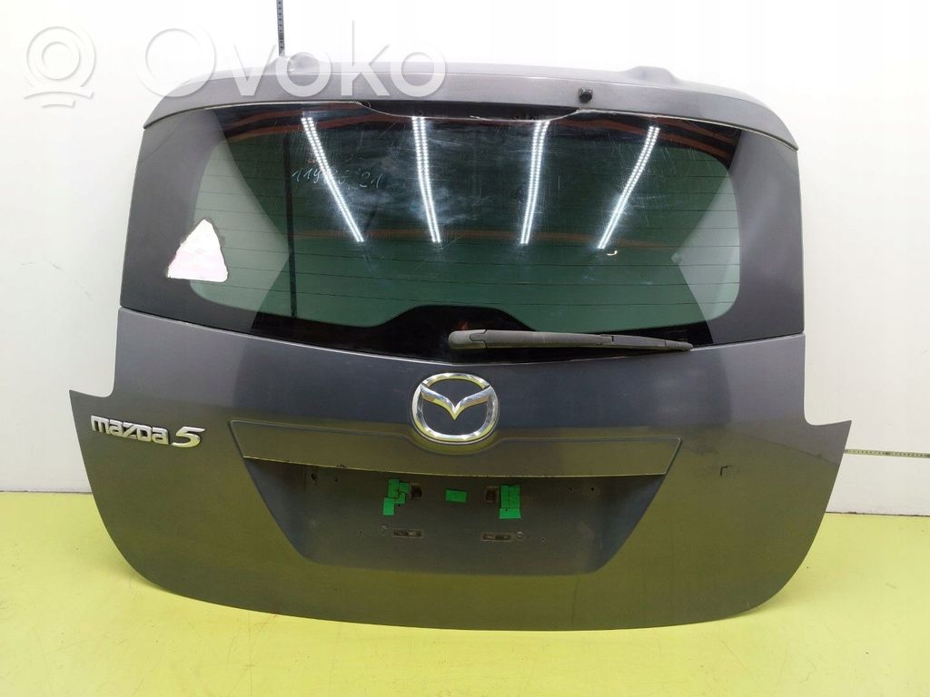 Mazda 5 Aizmugurējais pārsegs (bagāžnieks) 