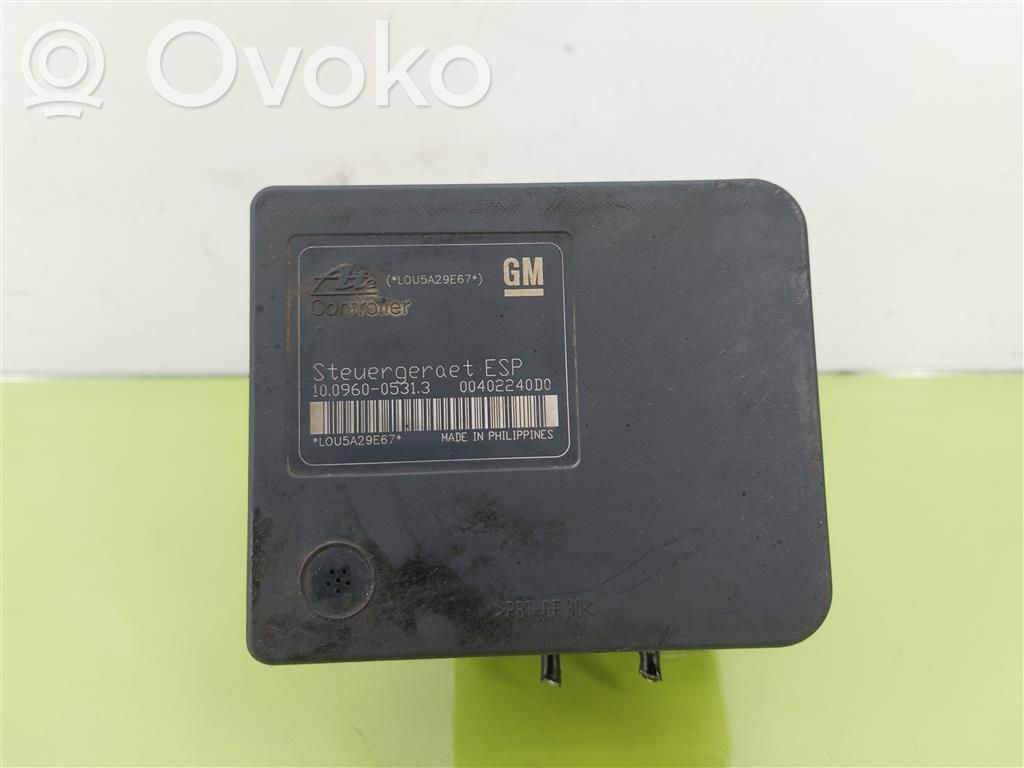 Opel Astra H Bomba de ABS 