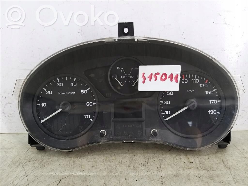 Citroen Jumpy Speedometer (instrument cluster) 