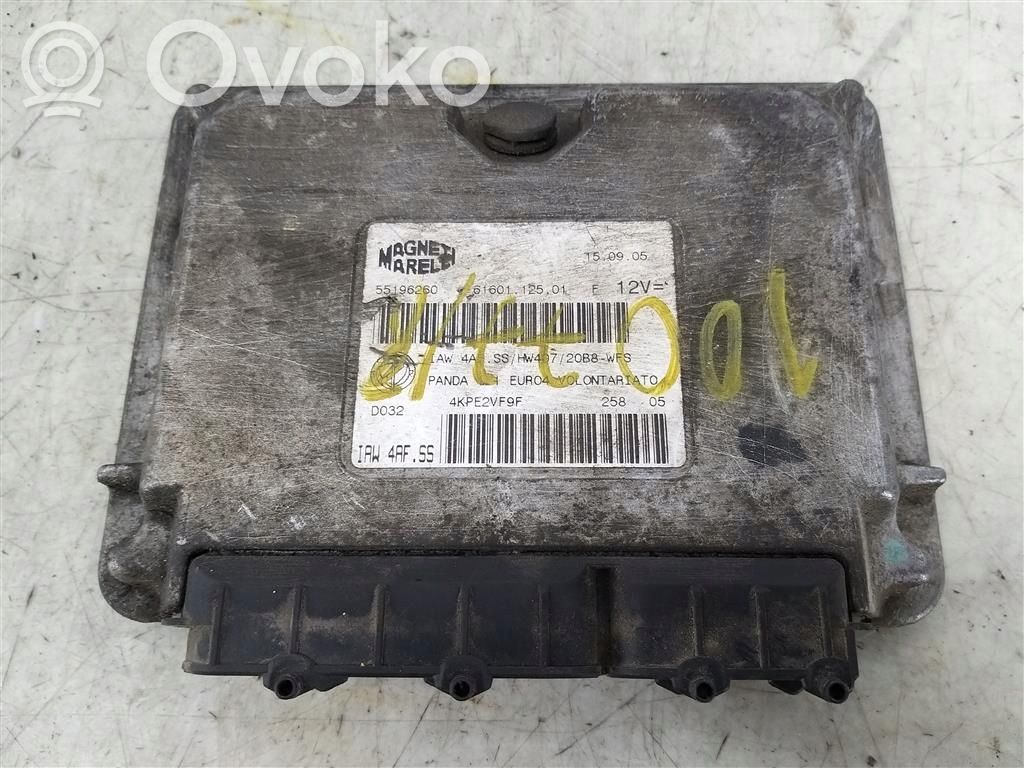 Fiat Panda II Engine control unit/module 