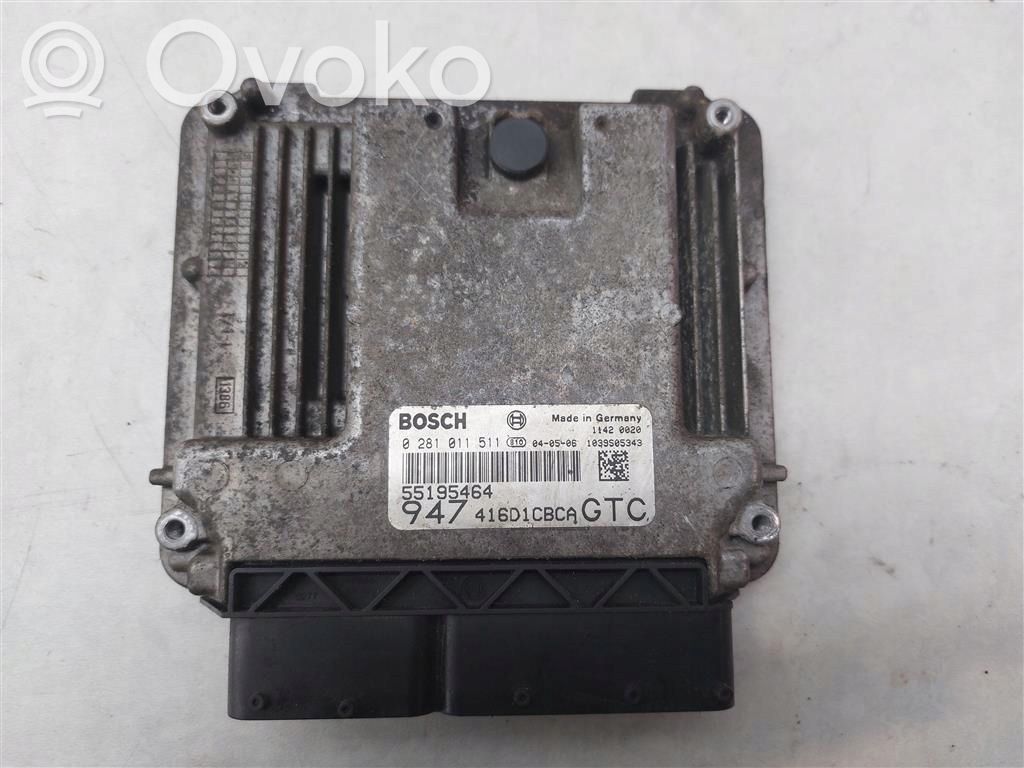 Alfa Romeo GT Engine control unit/module 