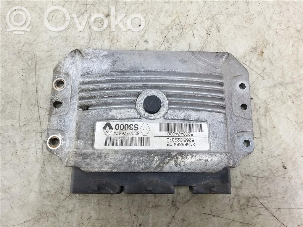 Renault Modus Engine control unit/module 