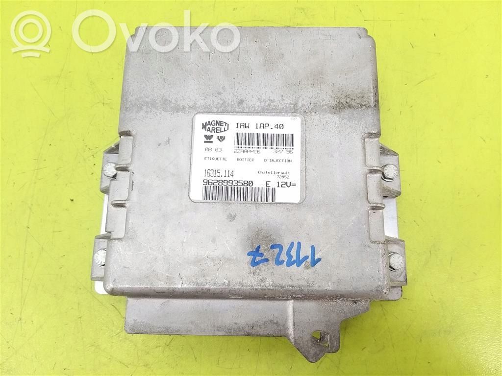 Citroen Berlingo Engine control unit/module 