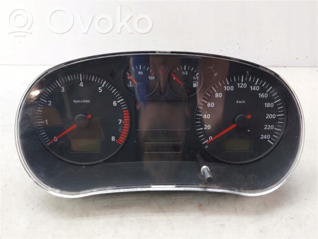 Seat Toledo II (1M) Geschwindigkeitsmesser Cockpit 