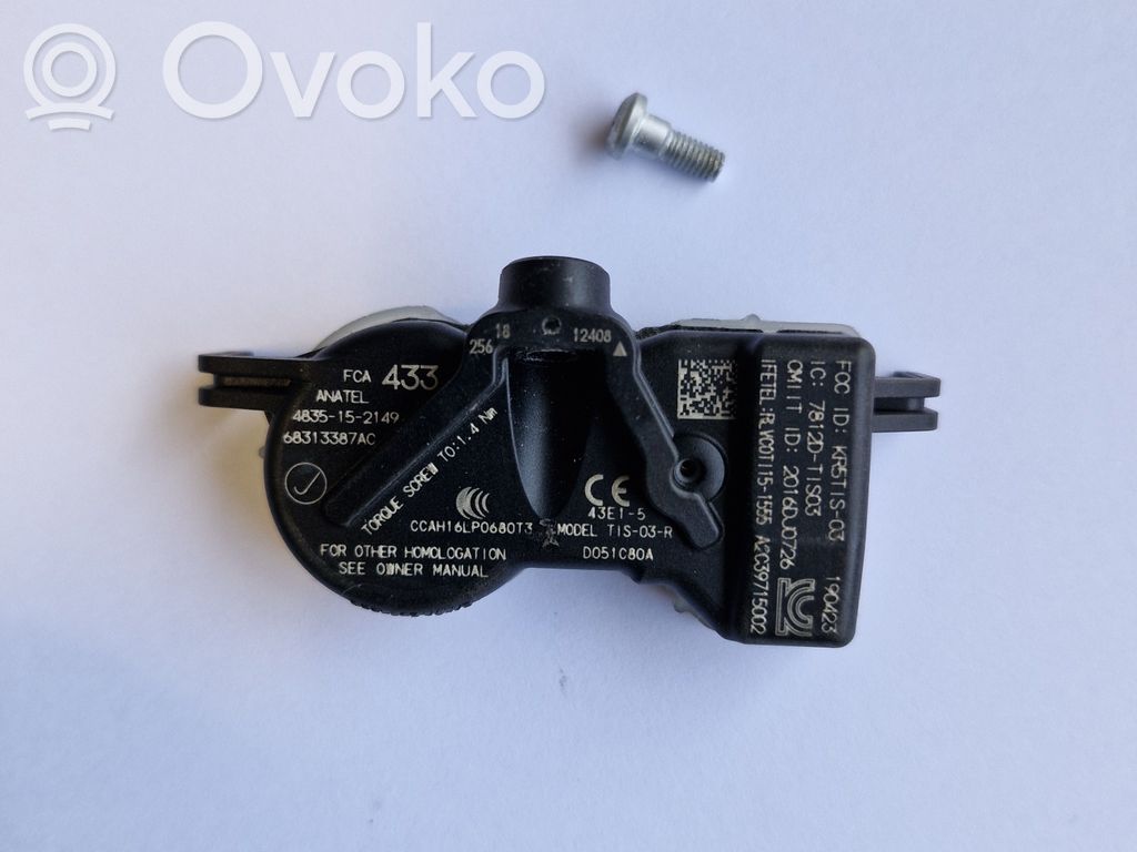 Tire pressure sensor   68313387AC