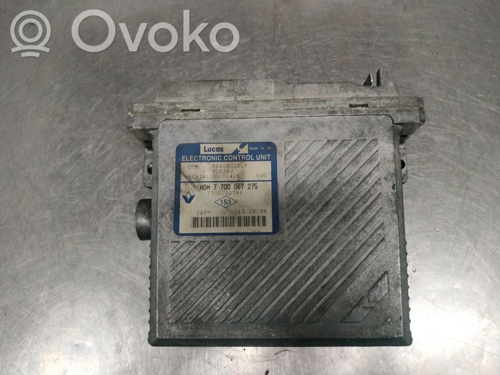 Renault Megane I Engine control unit/module 