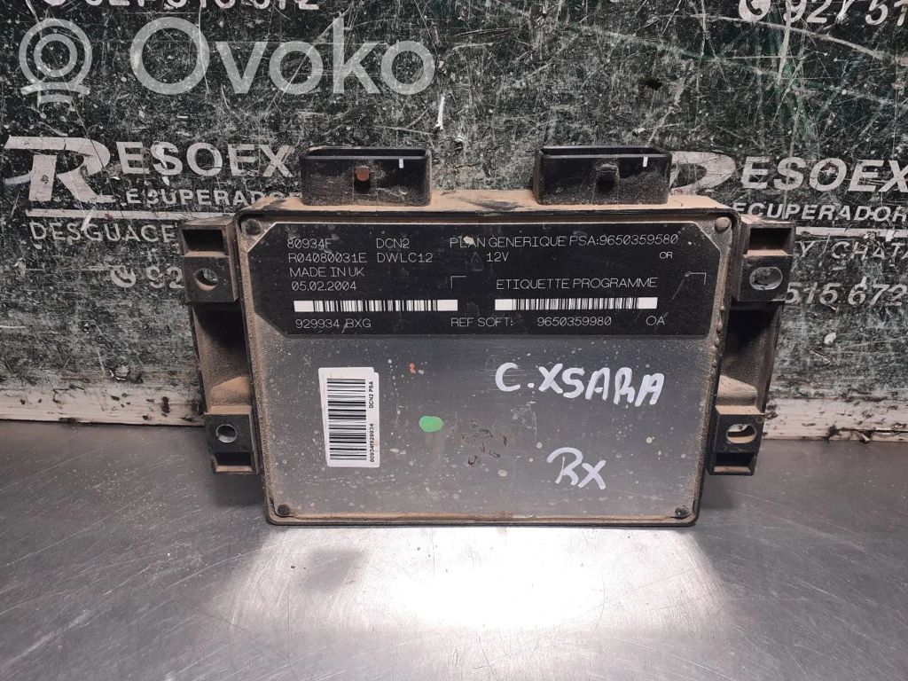 Citroen Xsara Engine control unit/module 