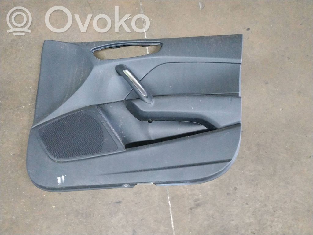 Front door card panel trim