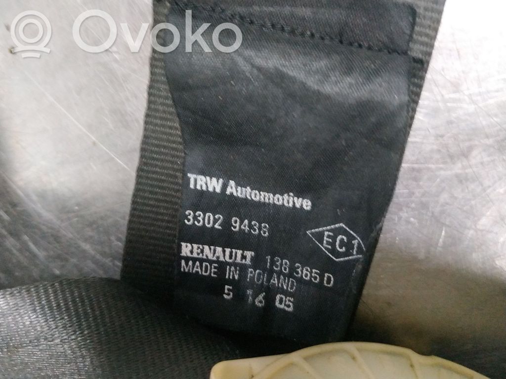 Renault Modus Saugos diržas priekinis 