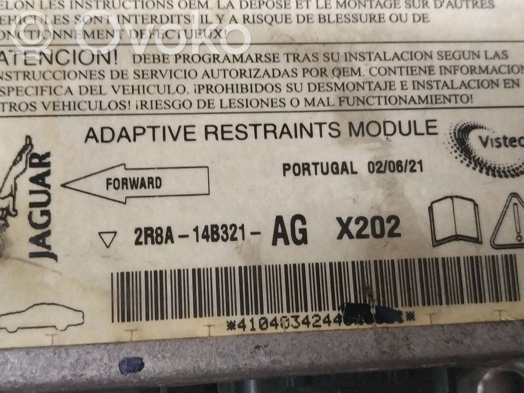Jaguar S-Type Airbag control unit/module 
