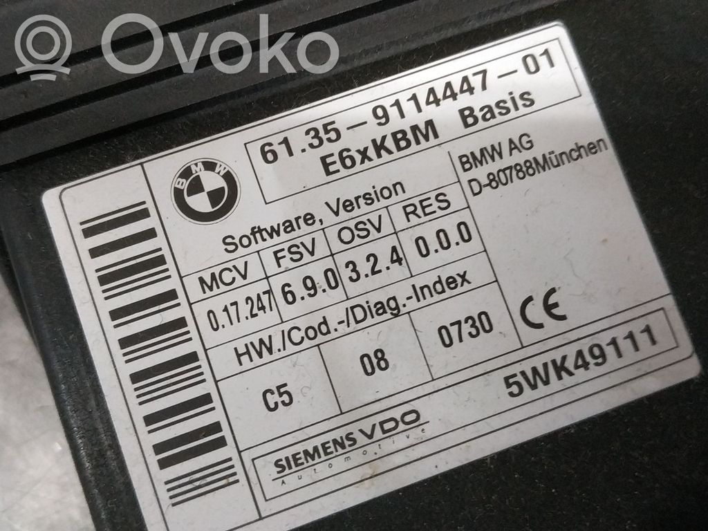 Otras unidades de control/módulos   61359114447